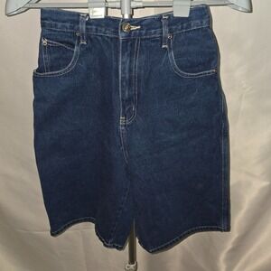 Route 66 Women's Blue Denim High Rise Shorts Juniors Size 16 100% Cotton